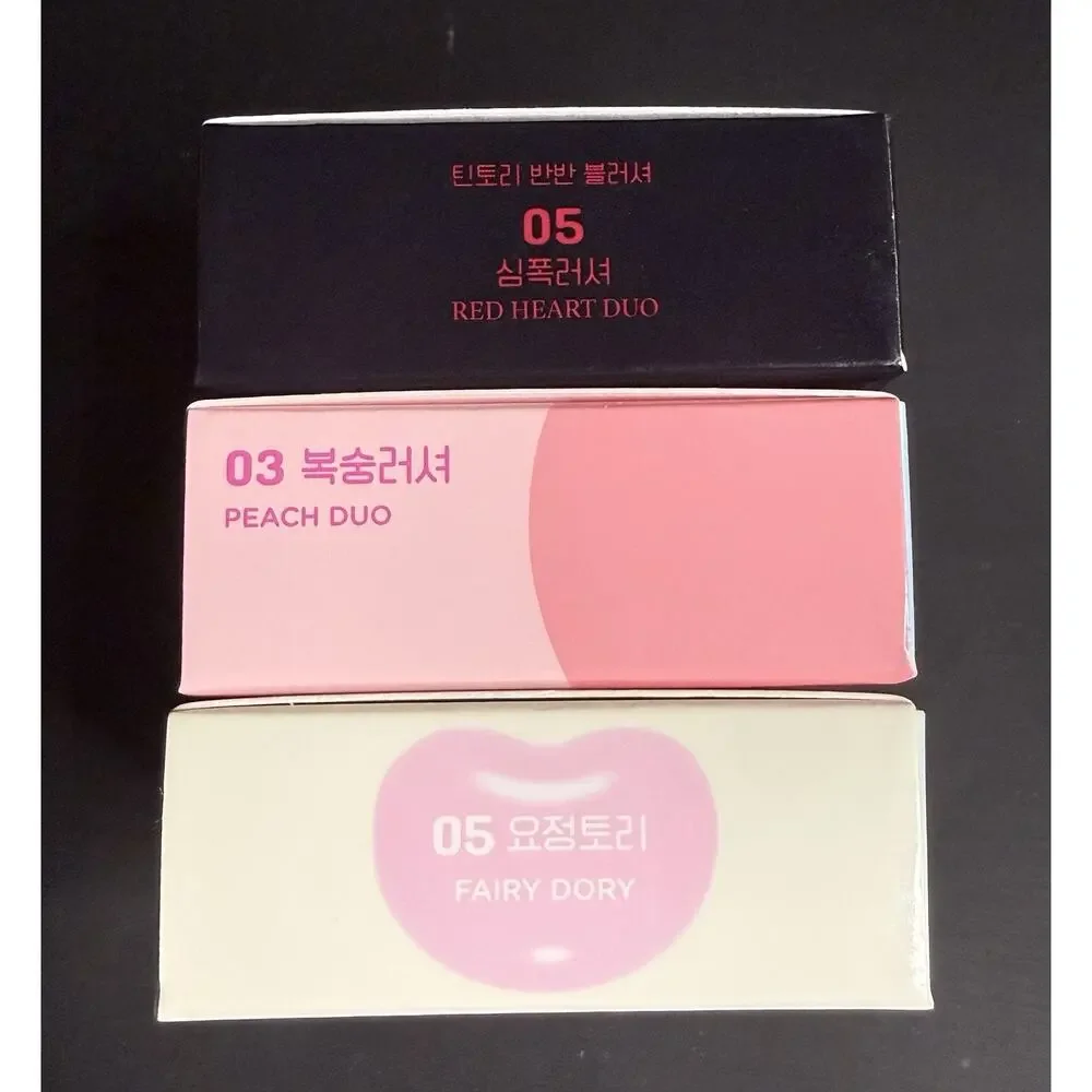 Colorgram Tintin Dory Makeup Lot of 3 Blusher & Eye Palette K-Beauty